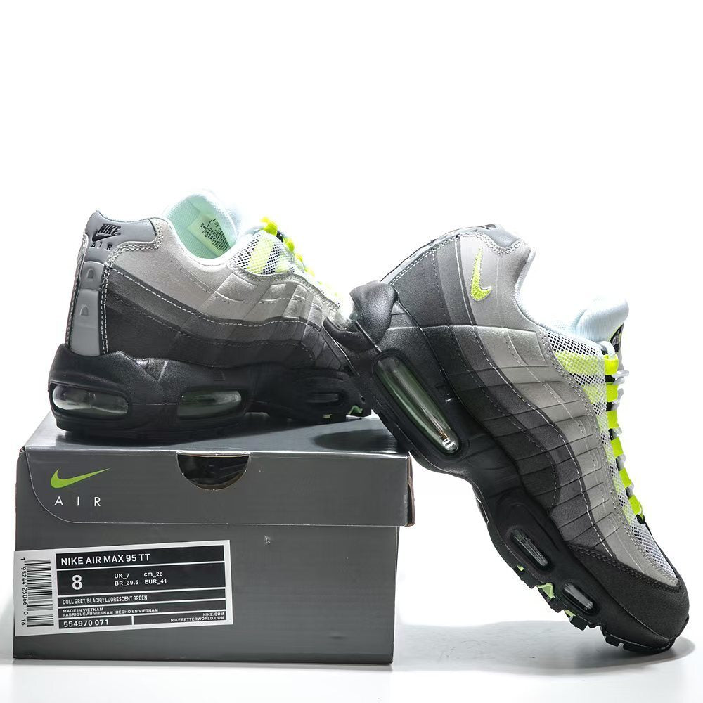 Nike Air Max 95 TT – Grey / Black / Fluorescent Green