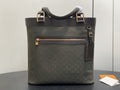 Louis Vuitton Dark Olive Monogram Tote Bag