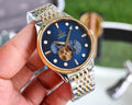 Omega De Ville Co-Axial Chronometer Watch – Blue Dial Two-Tone